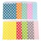 250 Pieces 10 Colors Paper Treat Bags Polka Dot Candy Cookie Buffet Bag Food Safe Favor Bags Small Paper Goody Bags for Birthday Holiday Party Favor Supplies